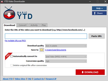 视频下载 YTD Video Downloader