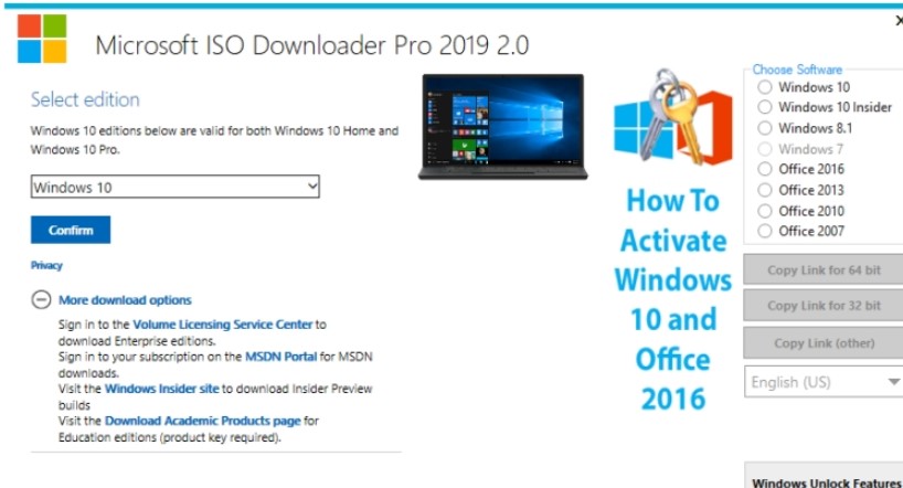 ISO Downloader Pro