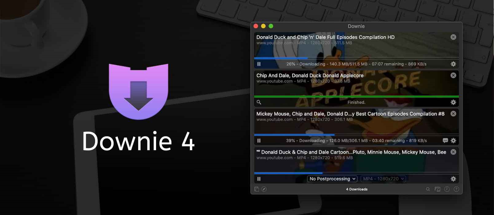 正版软件 Downie 4 for Mac