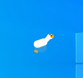 [Windows+MAC] 桌面宠物：大鹅=疯鹅 双端DesktopGoose